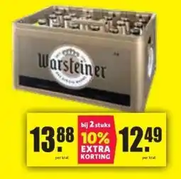 Nettorama Warsteiner bier aanbieding