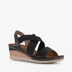 Scapino Natuform dames sandalen met sleehak aanbieding