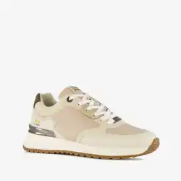 Scapino Mexx dames sneakers wit beige aanbieding