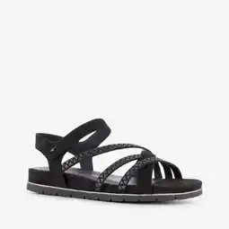 Scapino Tamaris dames sandalen zwart goud aanbieding