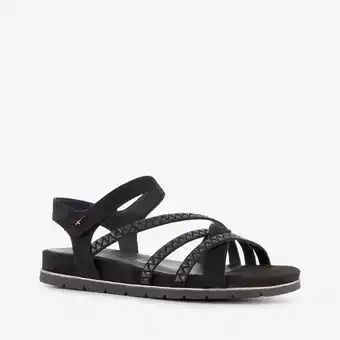 Scapino Tamaris dames sandalen zwart goud aanbieding