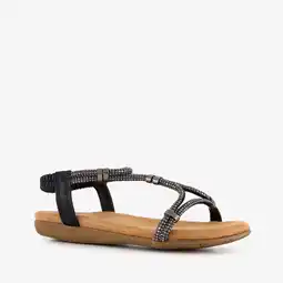Scapino Blue Box meisjes sandalen zwart aanbieding