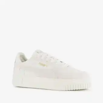 Scapino Puma Carina Street dames sneakers beige aanbieding