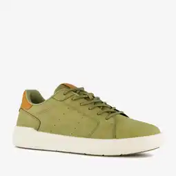 Scapino Blue Box heren sneakers groen aanbieding