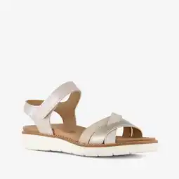 Scapino Hush Puppies metallic dames sandalen aanbieding