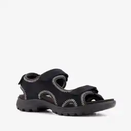 Scapino ECCO Onroads leren dames sandalen zwart aanbieding