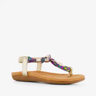 Scapino Blue Box meisjes sandalen goud aanbieding