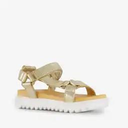 Scapino Blue Box meisjes sandalen goudkleurig aanbieding