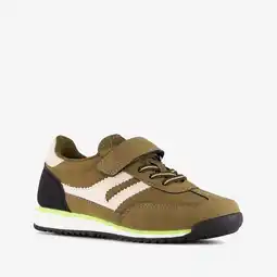 Scapino Blue Box jongens sneakers legergroen zwart aanbieding