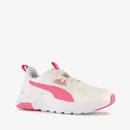Scapino Puma Trinity Lite meisjes sneakers wit roze aanbieding
