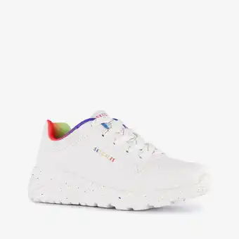 Scapino Skechers Uno Lite meisjes sneakers wit aanbieding