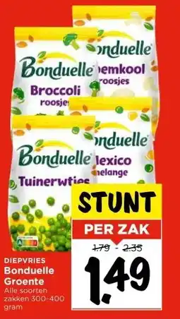 Vomar Voordeelmarkt DIEPVRIES Bonduelle Groente aanbieding