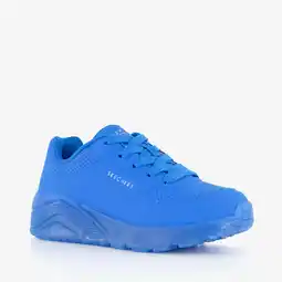 Scapino Skechers Uno Ice jongens sneakers blauw aanbieding