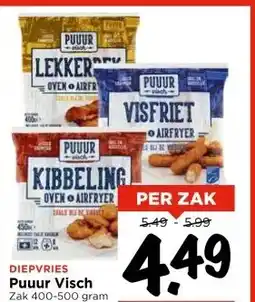 Vomar Voordeelmarkt DIEPVRIES Puuur Visch aanbieding