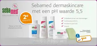 Trekpleister Sebamed dermaskincare met een pH waarde 5,5 aanbieding