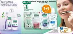 Trekpleister GUM® ORTHO beugelverzorging om ze te laten stralen aanbieding