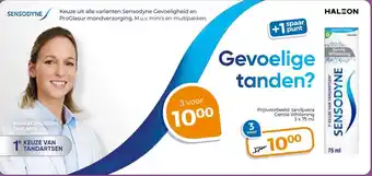 Trekpleister Gevoelige tanden? aanbieding