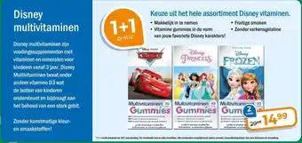 Trekpleister Disney multivitaminen aanbieding
