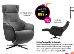 Sijben Relaxfauteuil • Abbraccio aanbieding