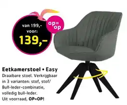 Sijben Eetkamerstoel • Easy aanbieding