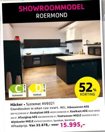Sijben Häcker Systemat AV6021 aanbieding