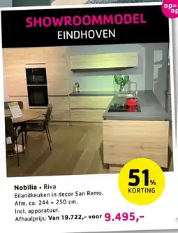 Sijben Nobilia Riva aanbieding