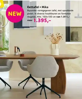Sijben Eettafel • Mika aanbieding