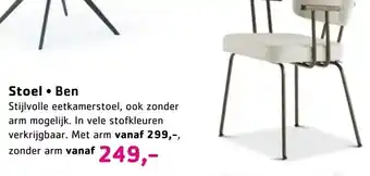 Sijben Stoel • Ben aanbieding