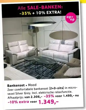 Sijben Bankenset Mood aanbieding
