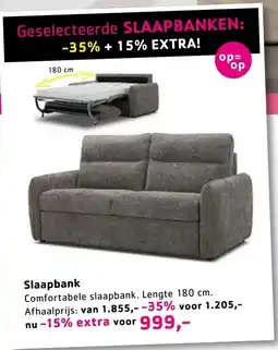 Sijben Slaapbank aanbieding