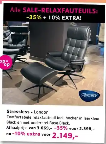 Sijben Stressless London aanbieding