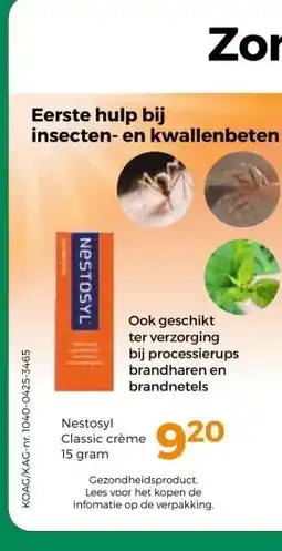 Trekpleister Eerste hulp bij insecten- en kwallenbeten aanbieding