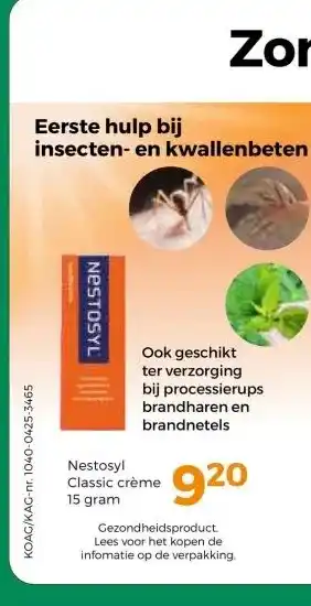 Trekpleister Eerste hulp bij insecten- en kwallenbeten aanbieding