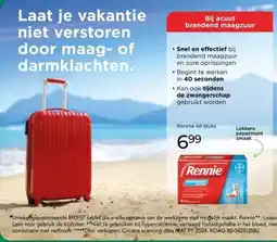 Trekpleister Laat je vakantie niet verstoren door maag- of darmklachten. aanbieding