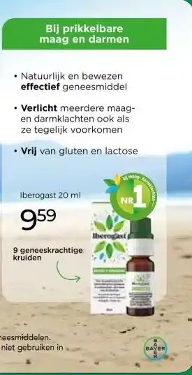 Trekpleister Bij prikkelbare maag en darmen aanbieding