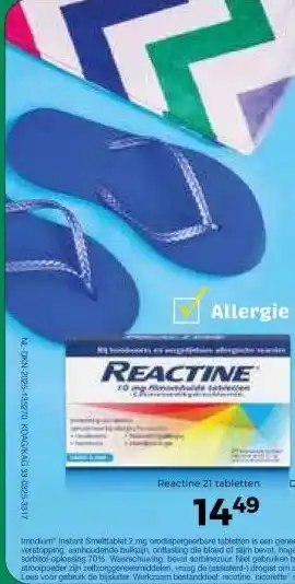 Trekpleister Allergie aanbieding