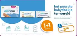 Trekpleister het puurste babydoekje ter wereld aanbieding