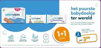 Trekpleister het puurste babydoekje ter wereld aanbieding
