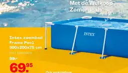 Welkoop Intex zwembad Frame Pool aanbieding