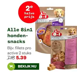 Welkoop Alle 8in1 honden snacks aanbieding
