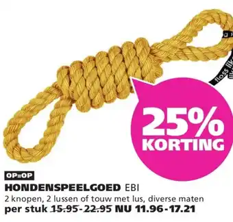 Ranzijn Hondenspeelgoed aanbieding