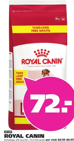 Ranzijn Royal canin aanbieding