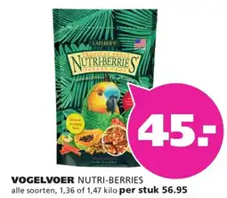 Ranzijn Vogelvoer nutri-berries aanbieding