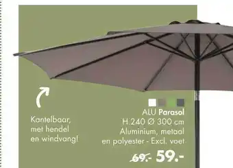 Casa Alu Parasol aanbieding