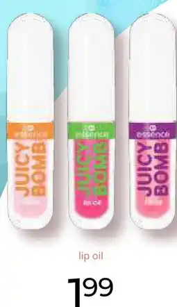 Trekpleister lip oil aanbieding