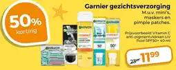 Trekpleister Garnier gezichtsverzorging aanbieding