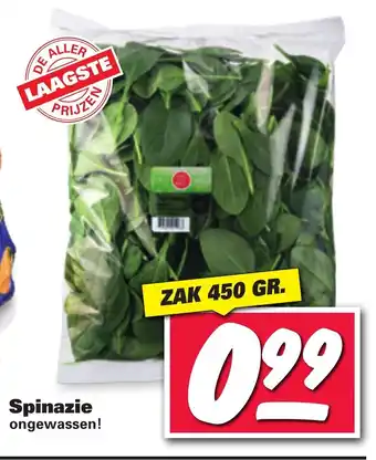 Nettorama Spinazie 450g aanbieding