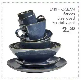 Casa Earth Ocean Servies aanbieding