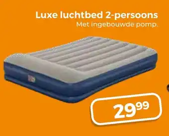 Trekpleister Luxe luchtbed 2-persoons aanbieding