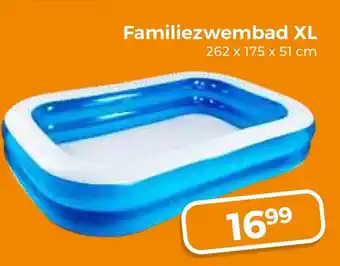 Trekpleister Familiezwembad XL aanbieding